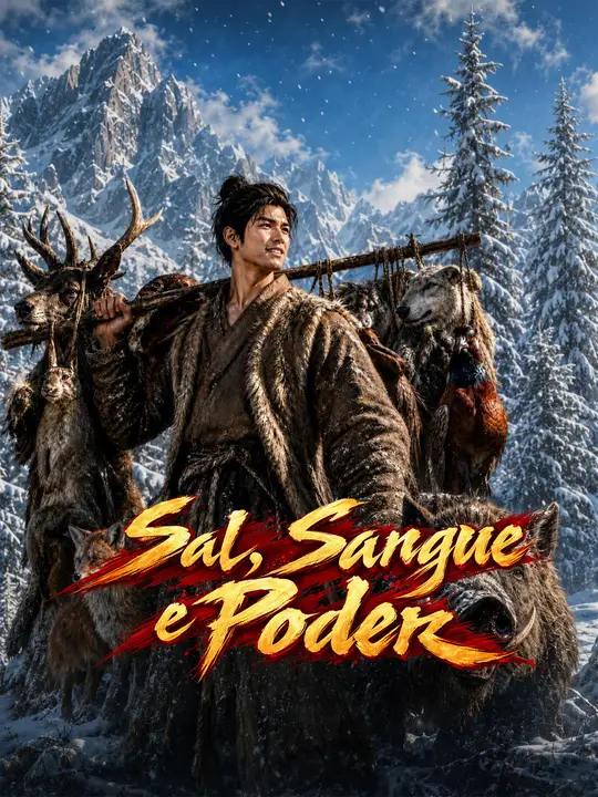 Poster Sal, Sangue e Poder