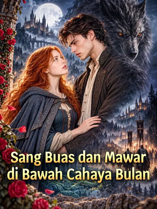 Sang Buas dan Mawar di Bawah Cahaya Bulan