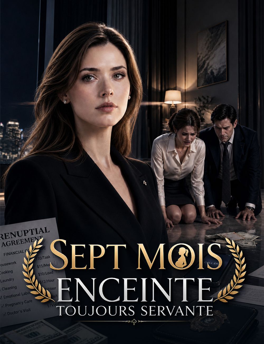 Sept Mois Enceinte, Toujours Servante(doublage)