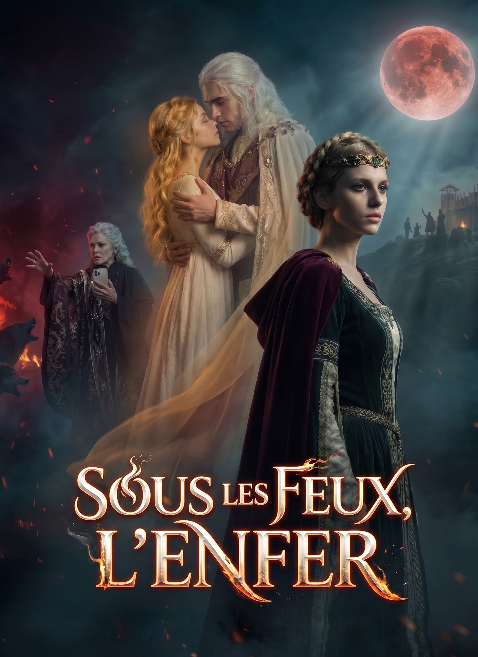 Poster Sous les feux, l'enfer