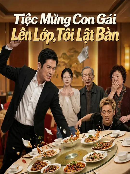 Tiệc Mừng Con Gái Lên Lớp, Tôi Lật Bàn
