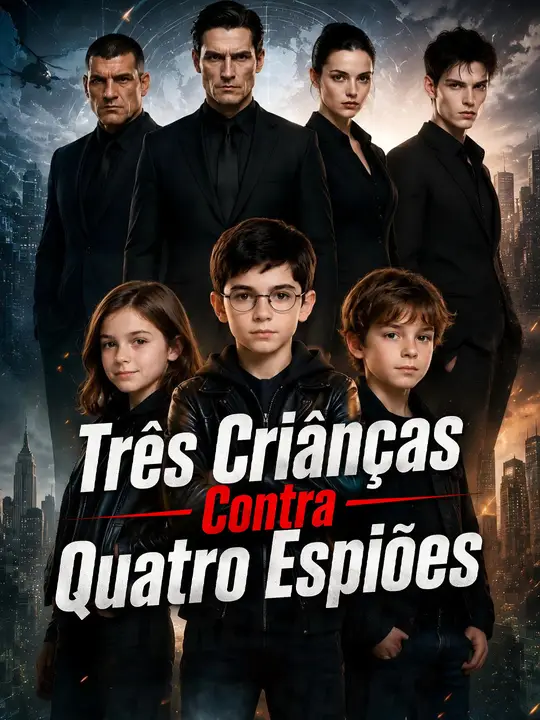 Três Crianças Contra Quatro Espiões