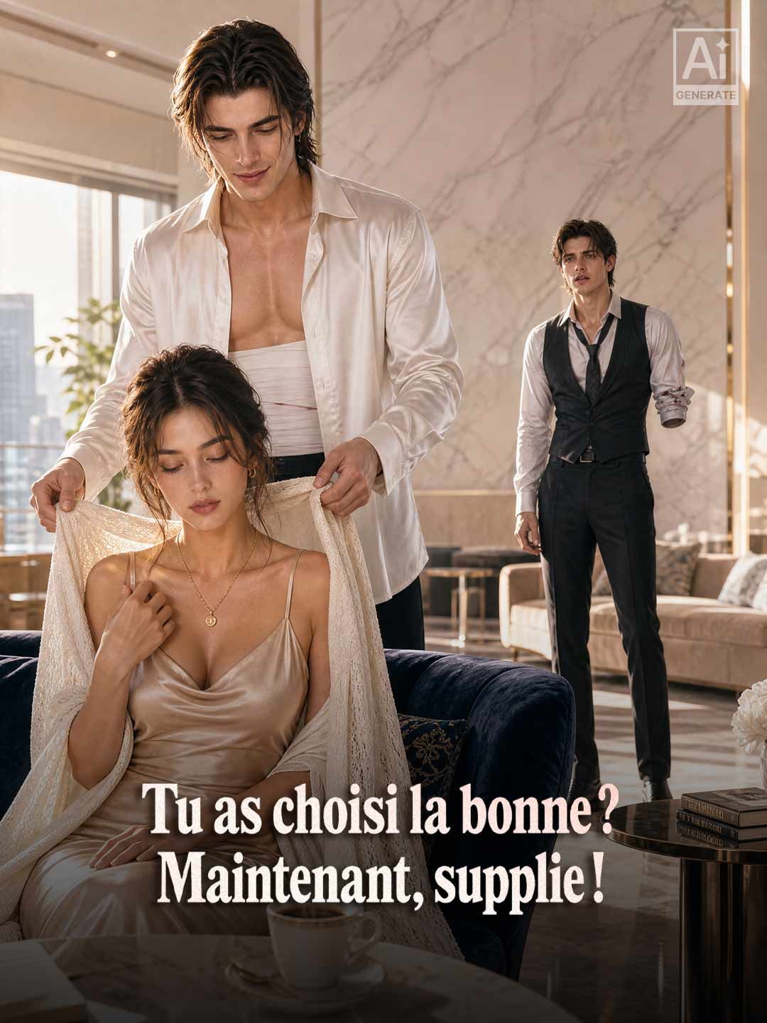 Tu as choisi la bonne ? Maintenant, supplie !
