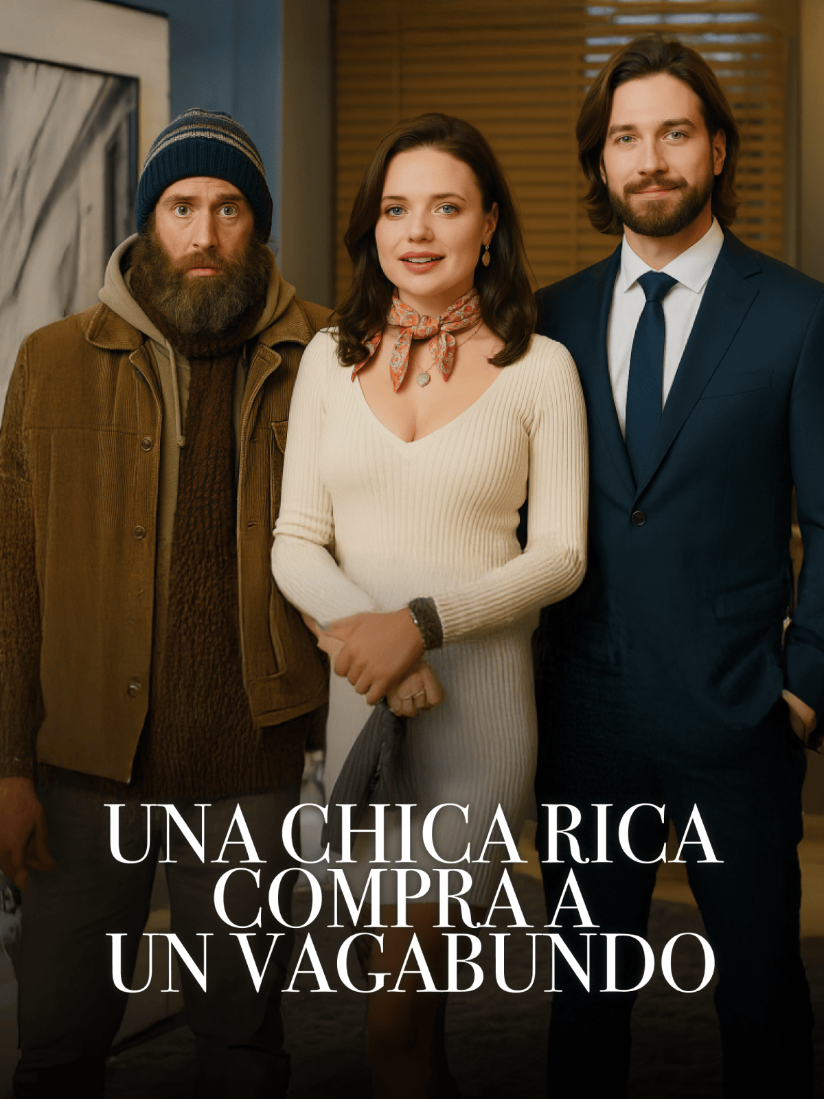 Una chica rica compra a un vagabundo