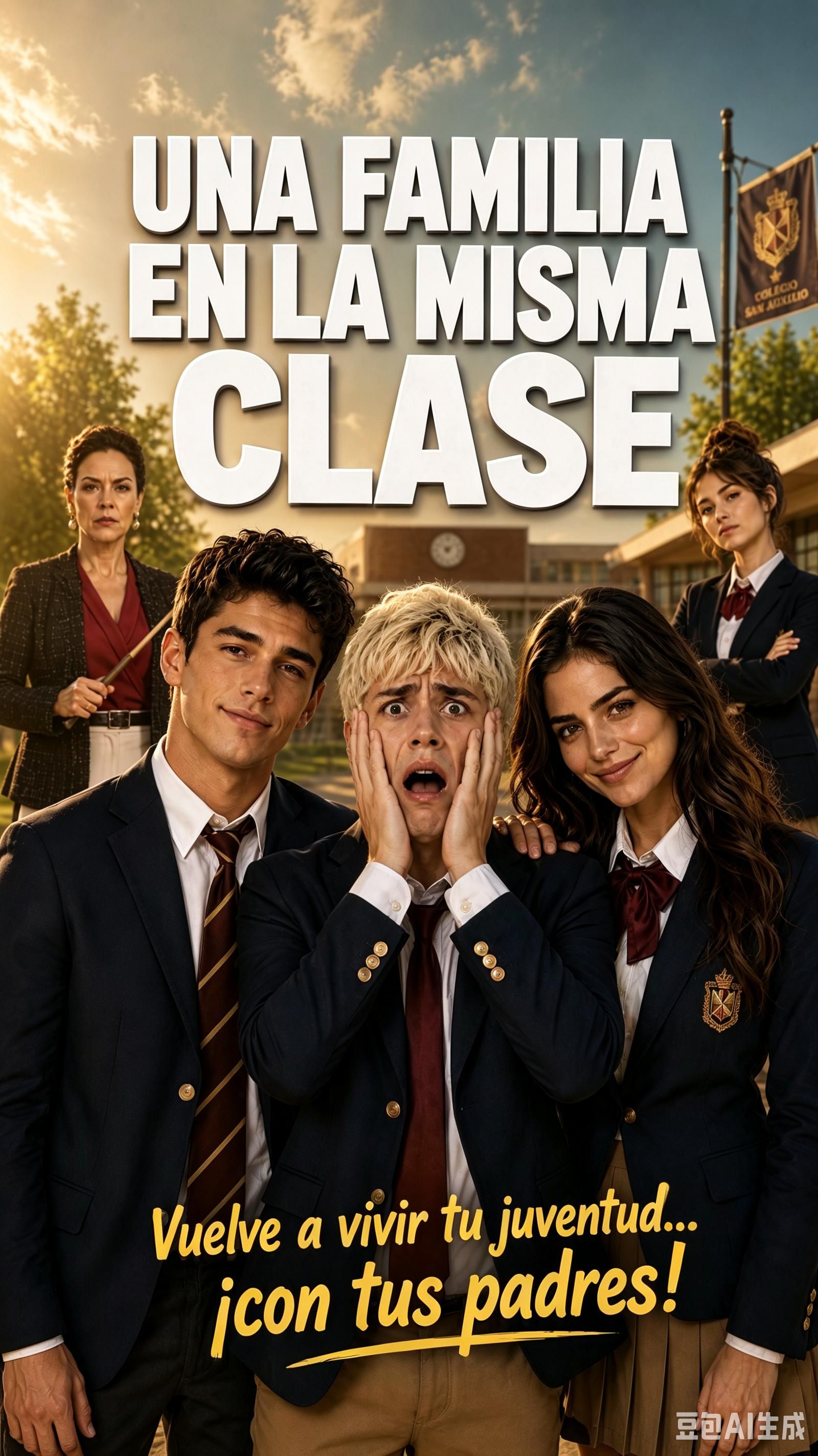 Una Familia En La Misma Clase