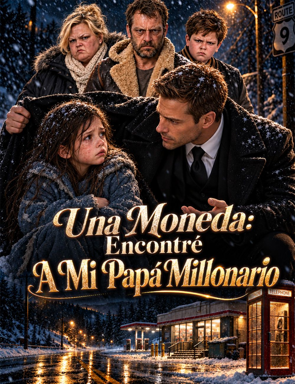Una moneda: encontré a mi papá millonario (Doblado)