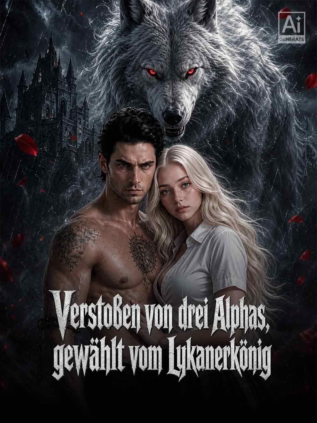 Verstoßen von drei Alphas, gewählt vom Lykanerkönig
