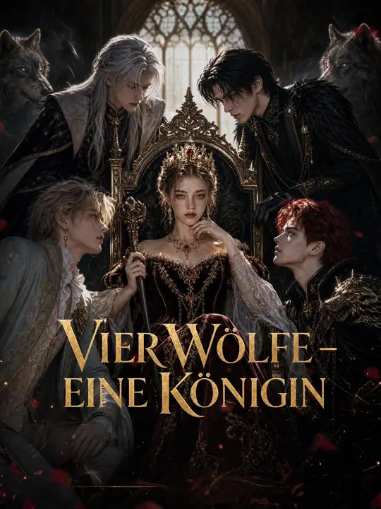 Vier Wölfe – eine Königin